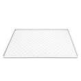 Charger l'image dans la visionneuse de la galerie, Tapis silicone pour gamelle Oscar et Plume Blanc / 29.5X29.5CM
