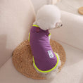 Load image into Gallery viewer, Tee-shirt léger pour petit chien Oscar et Plume Violet / XS
