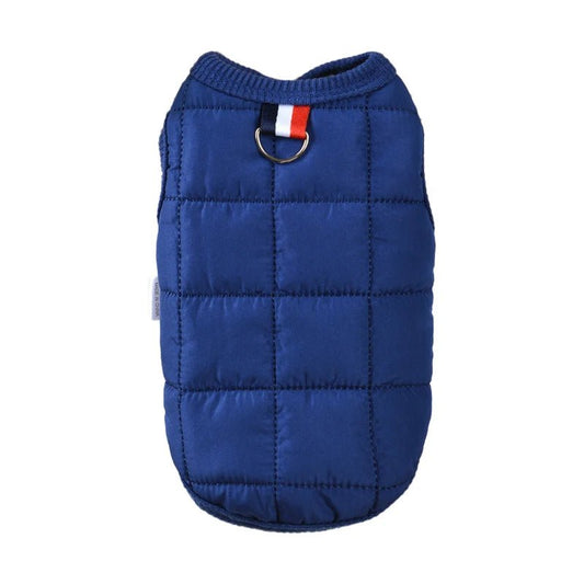 Veste d'hiver en coton pour chien - Les Bonnes Affaires Oscar et Plume Bleu / XL