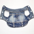 Load image into Gallery viewer, Veste en Jean Pour Chien Oscar et Plume Bleu / XS
