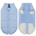 Load image into Gallery viewer, Veste hiver coupe-vent pour chien Oscar et Plume Bleu / XS
