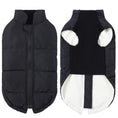 Load image into Gallery viewer, Veste hiver coupe-vent pour chien Oscar et Plume Noir / XS
