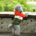 Load image into Gallery viewer, Veste imperméable pour chien Oscar et Plume Marron / XS
