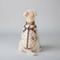 Carica l'immagine nel visualizzatore della galleria, Veste imperméable pour chien Oscar et Plume avec motifs élégants et ajustements confortables
