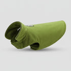 veste polaire pour chien verte chaude et confortable de la marque Oscar et Plume