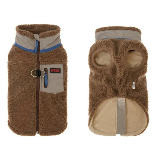 Veste polaire pour petit chien Oscar et Plume Beige / S