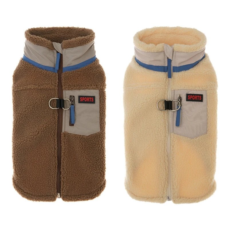 Veste polaire pour petit chien Oscar et Plume Beige / S