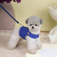 Load image into Gallery viewer, Veste sans manche Pour petit chien Oscar et Plume Bleu / S
